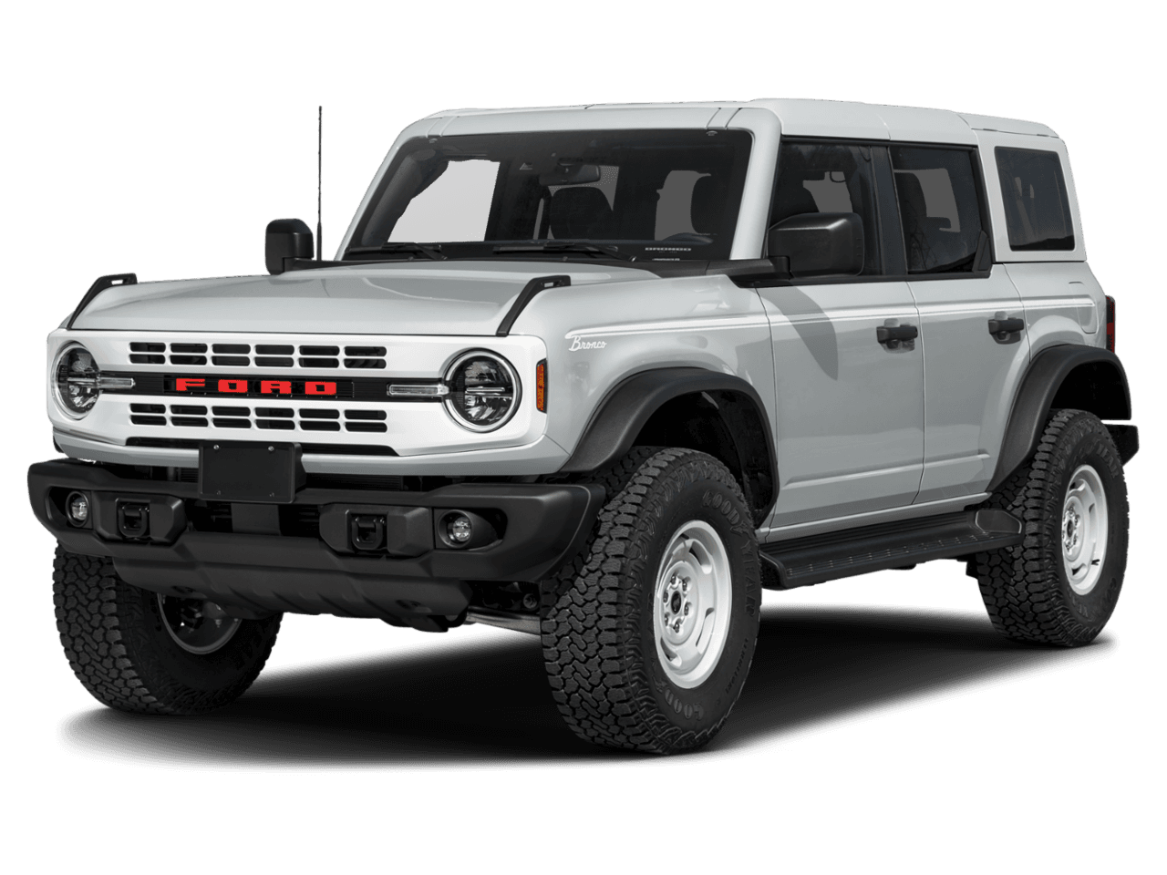 2026 Ford Bronco Heritage - Front 3/4, facing to the left