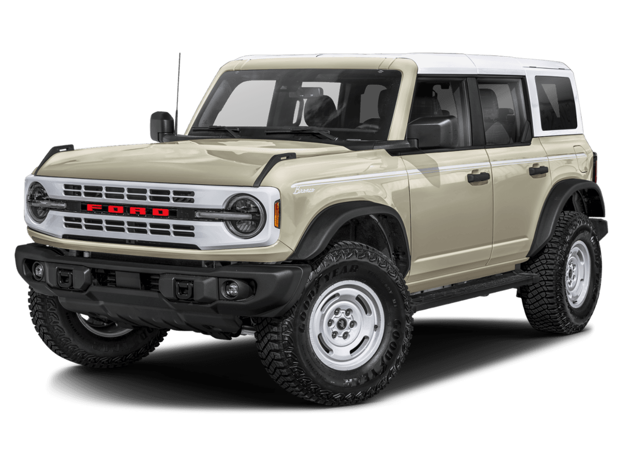 2026 Ford Bronco Heritage Edition - Front 3/4, facing to the left