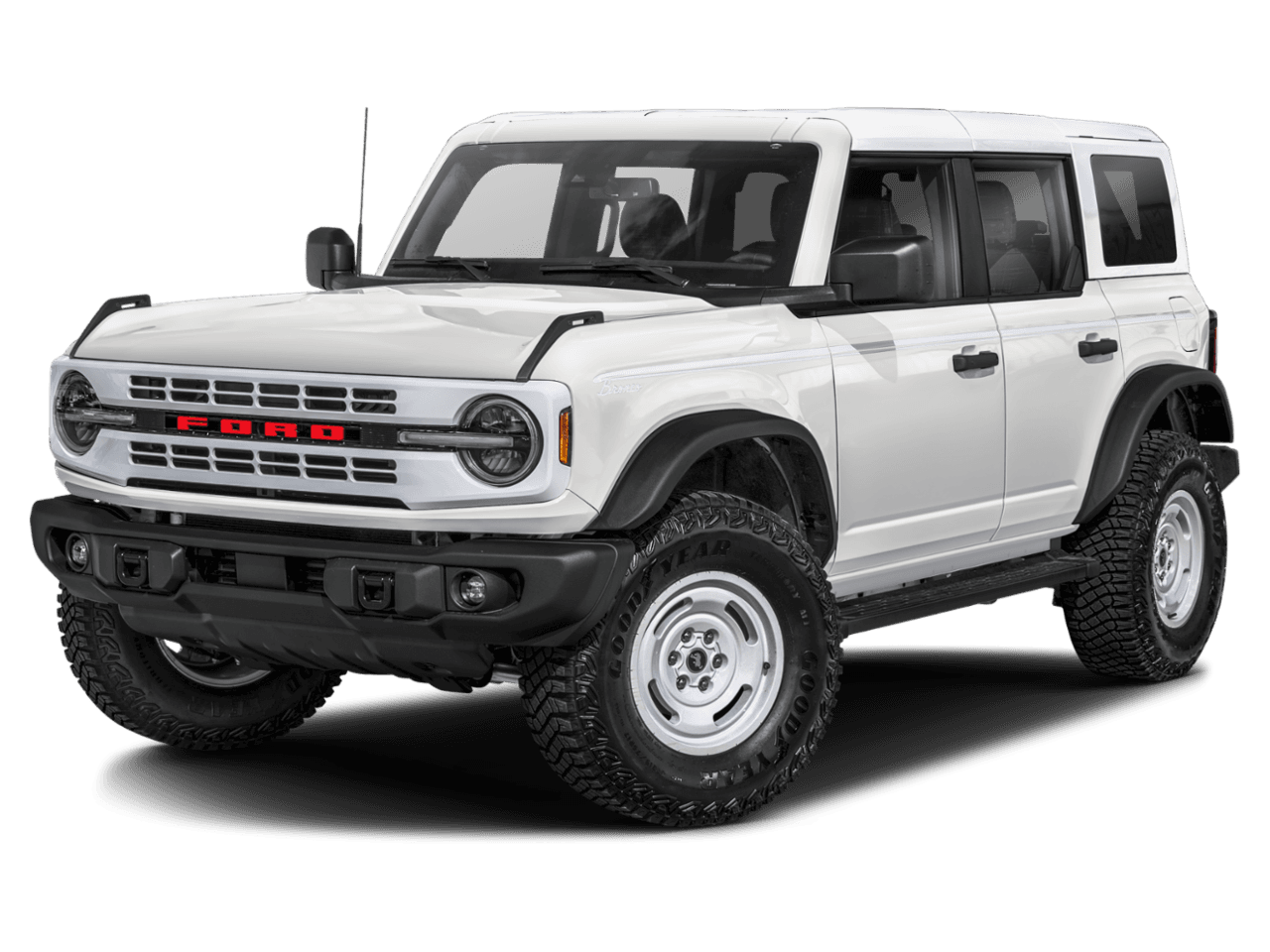 2026 Ford Bronco Heritage Edition - Front 3/4, facing to the left