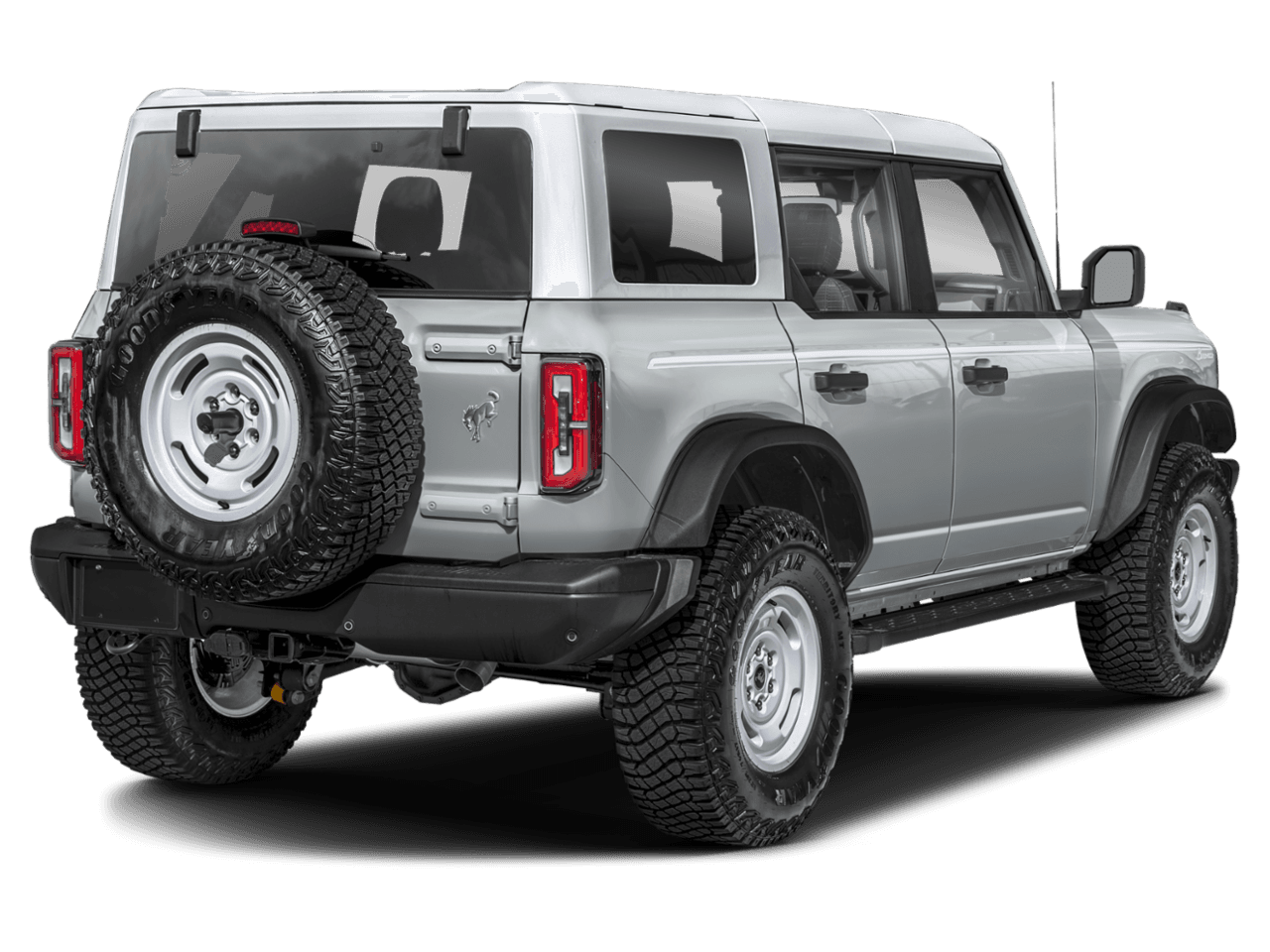 2026 Ford Bronco Heritage Edition - Rear 3/4, facing to the right