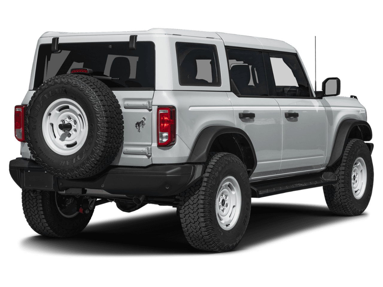 2026 Ford Bronco Heritage - Rear 3/4, facing to the right
