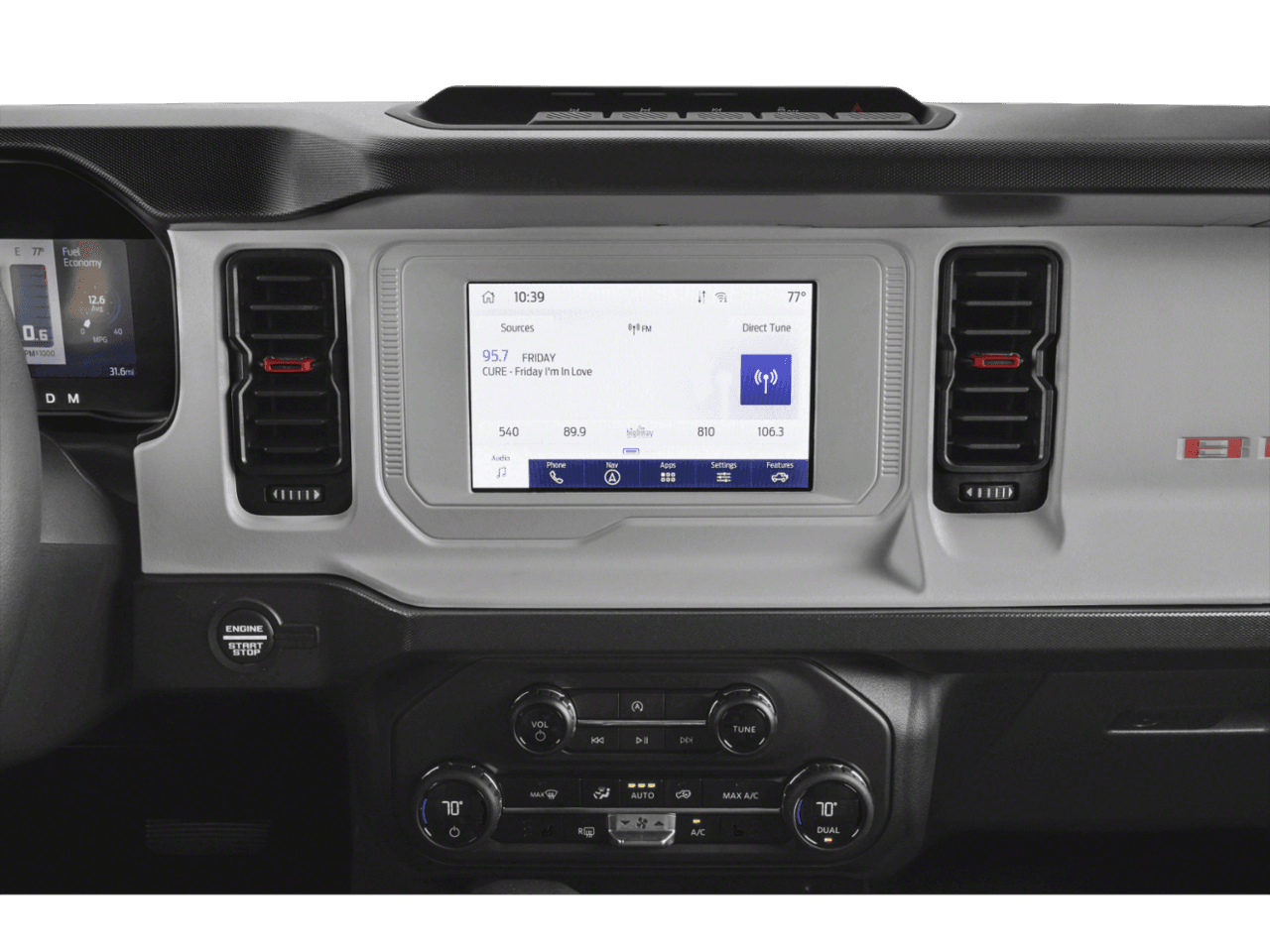 2026 Ford Bronco Heritage Edition - Interior Stereo System