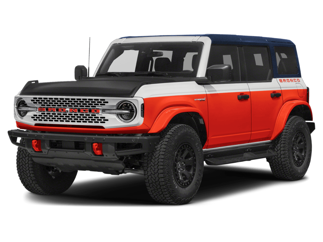 2026 Ford Bronco Stroppe - Front 3/4, facing to the left