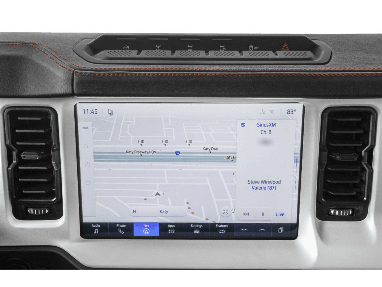 2026 Ford Bronco Stroppe Edition - Interior Navigation System