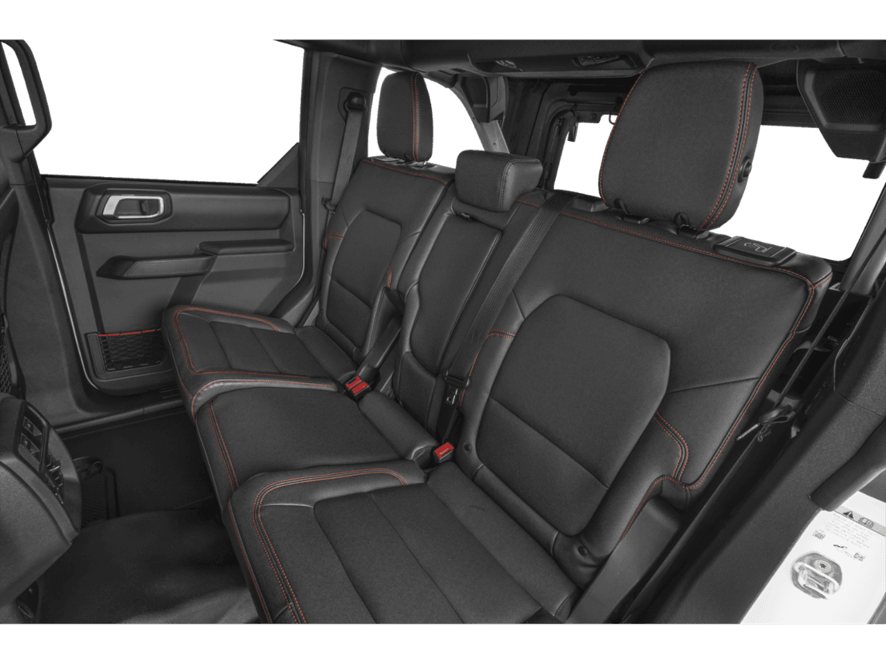 2026 Ford Bronco Stroppe Edition - Interior Rear seats