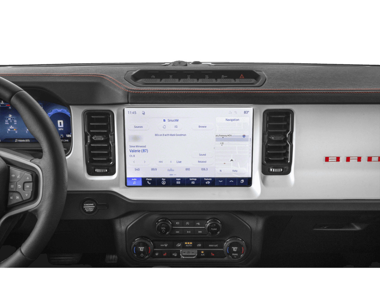 2026 Ford Bronco Stroppe Edition - Interior Stereo System