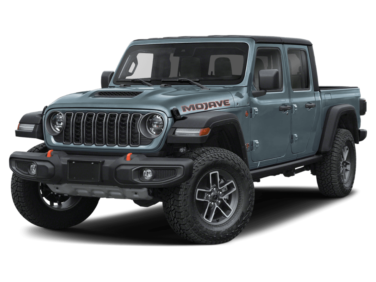 2026 Jeep Gladiator Mojave 4x4 - Front 3/4, facing to the left