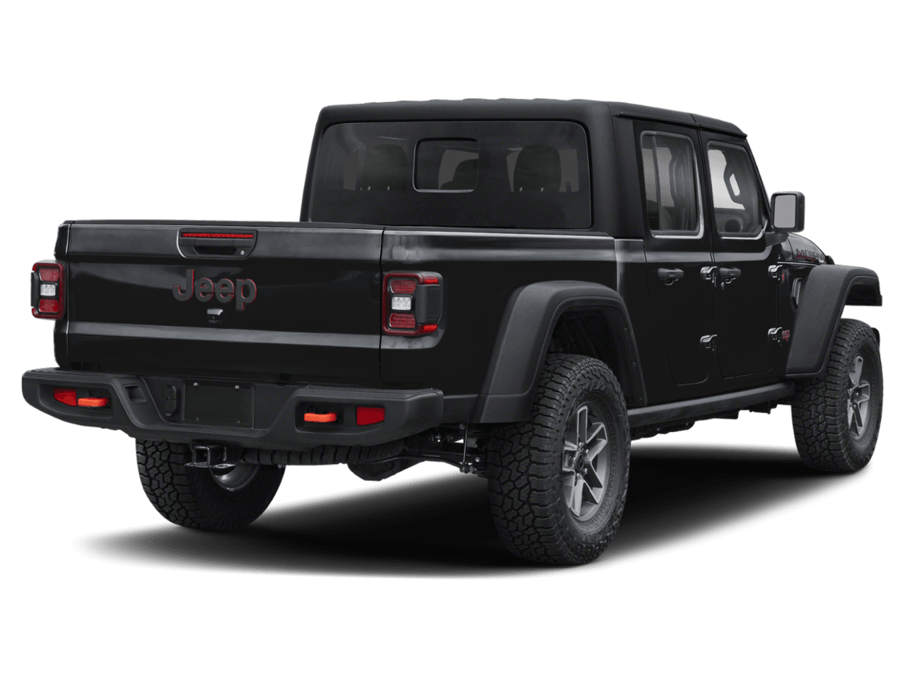 2026 Jeep Gladiator Mojave 4x4 - Rear 3/4, facing to the right