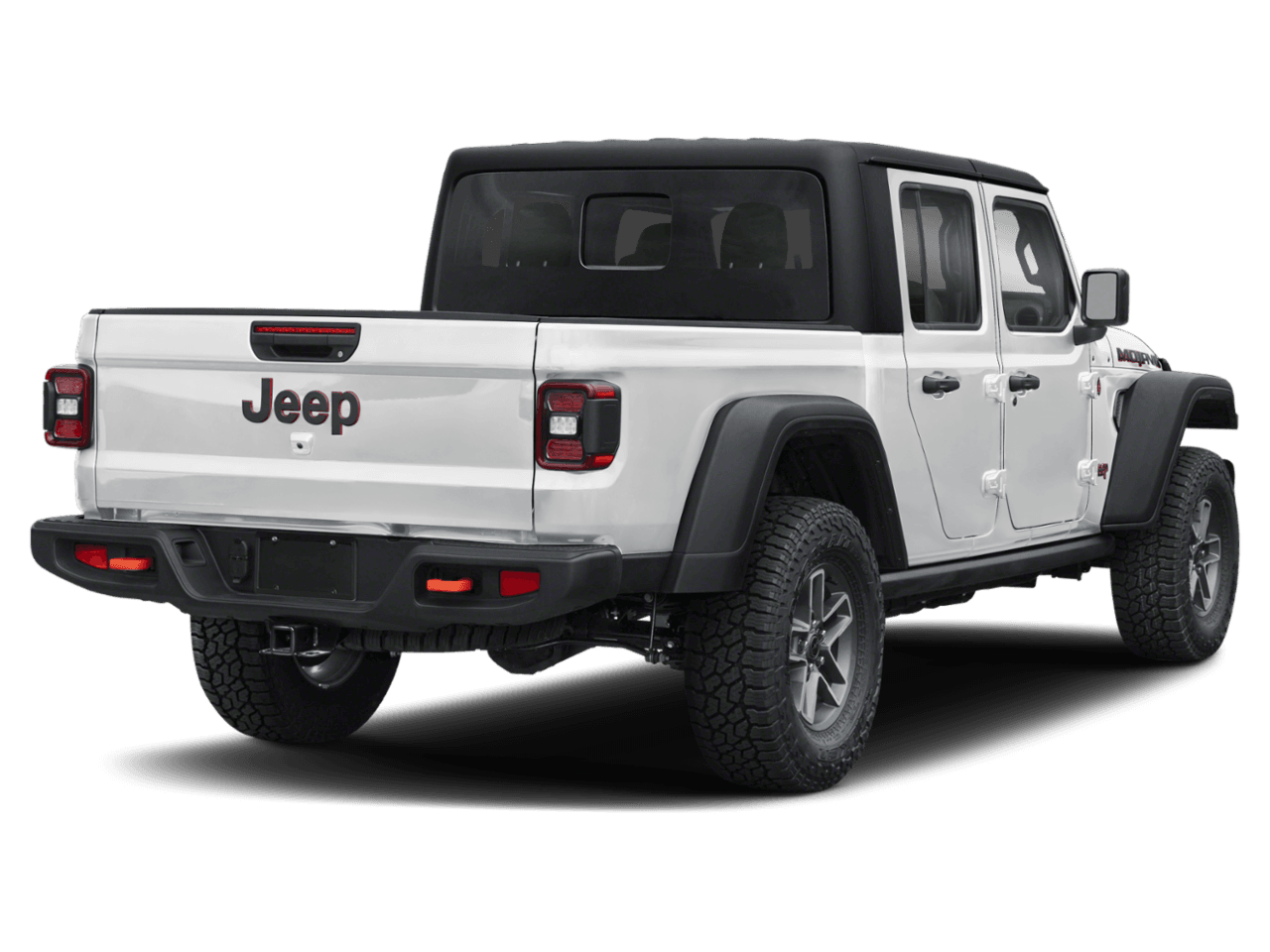 2026 Jeep Gladiator Mojave 4x4 - Rear 3/4, facing to the right