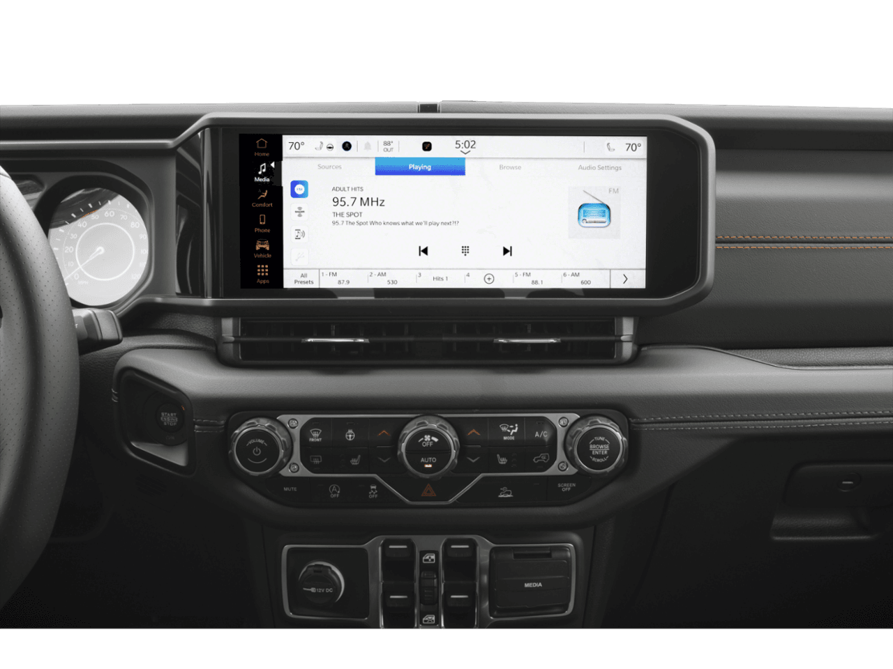 2026 Jeep Gladiator Mojave 4x4 - Interior Stereo System