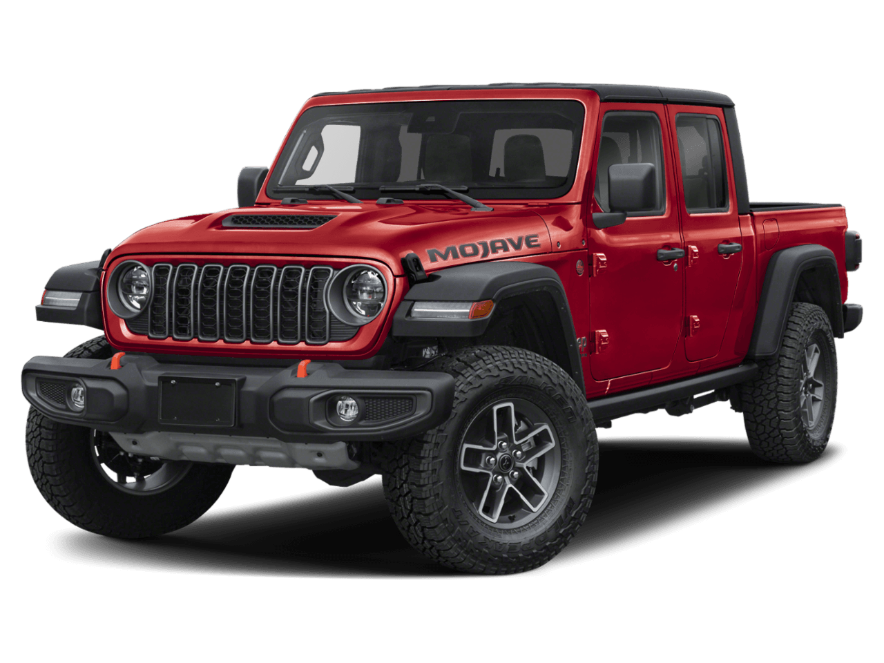 2026 Jeep Gladiator Mojave X - Front 3/4, facing to the left