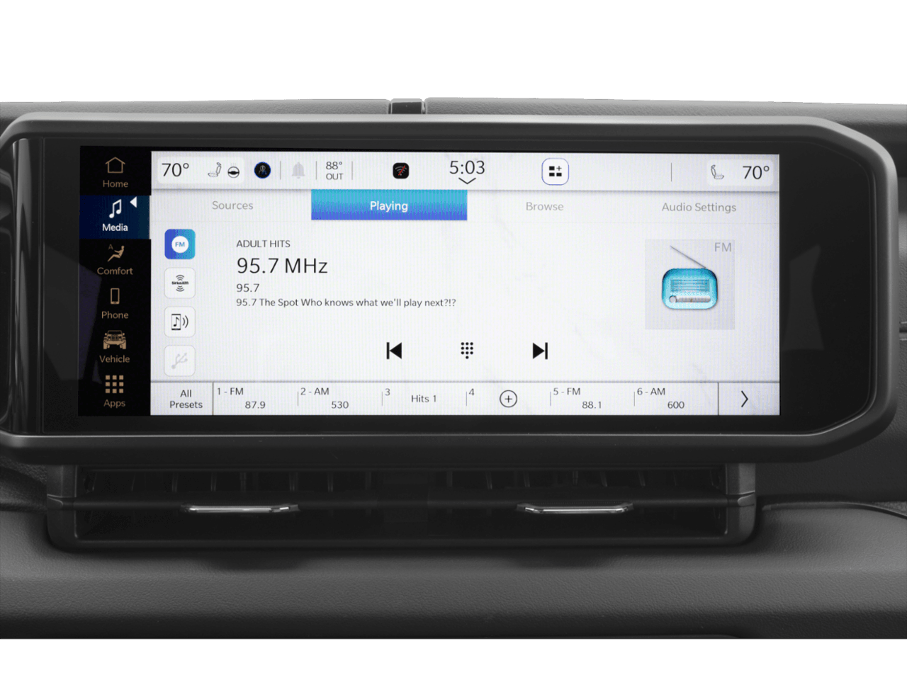 2026 Jeep Gladiator Mojave X - Interior Navigation System