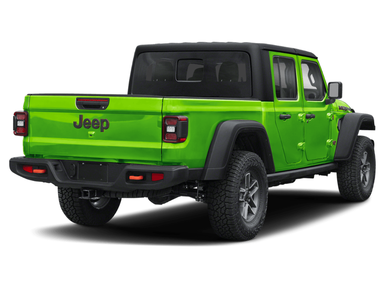 2026 Jeep Gladiator Mojave X - Rear 3/4, facing to the right