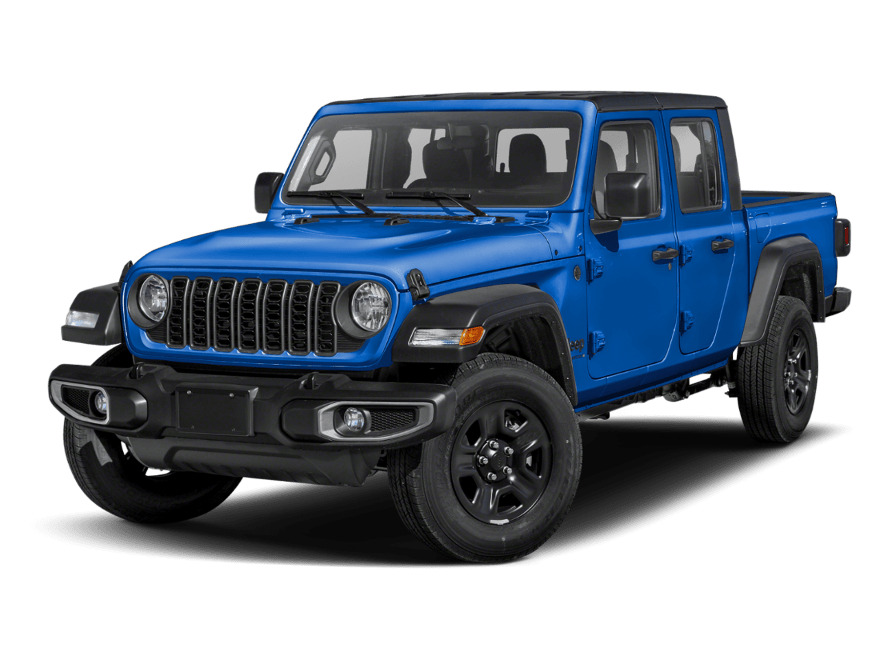 2026 Jeep Gladiator Sport S - Front 3/4, facing to the left