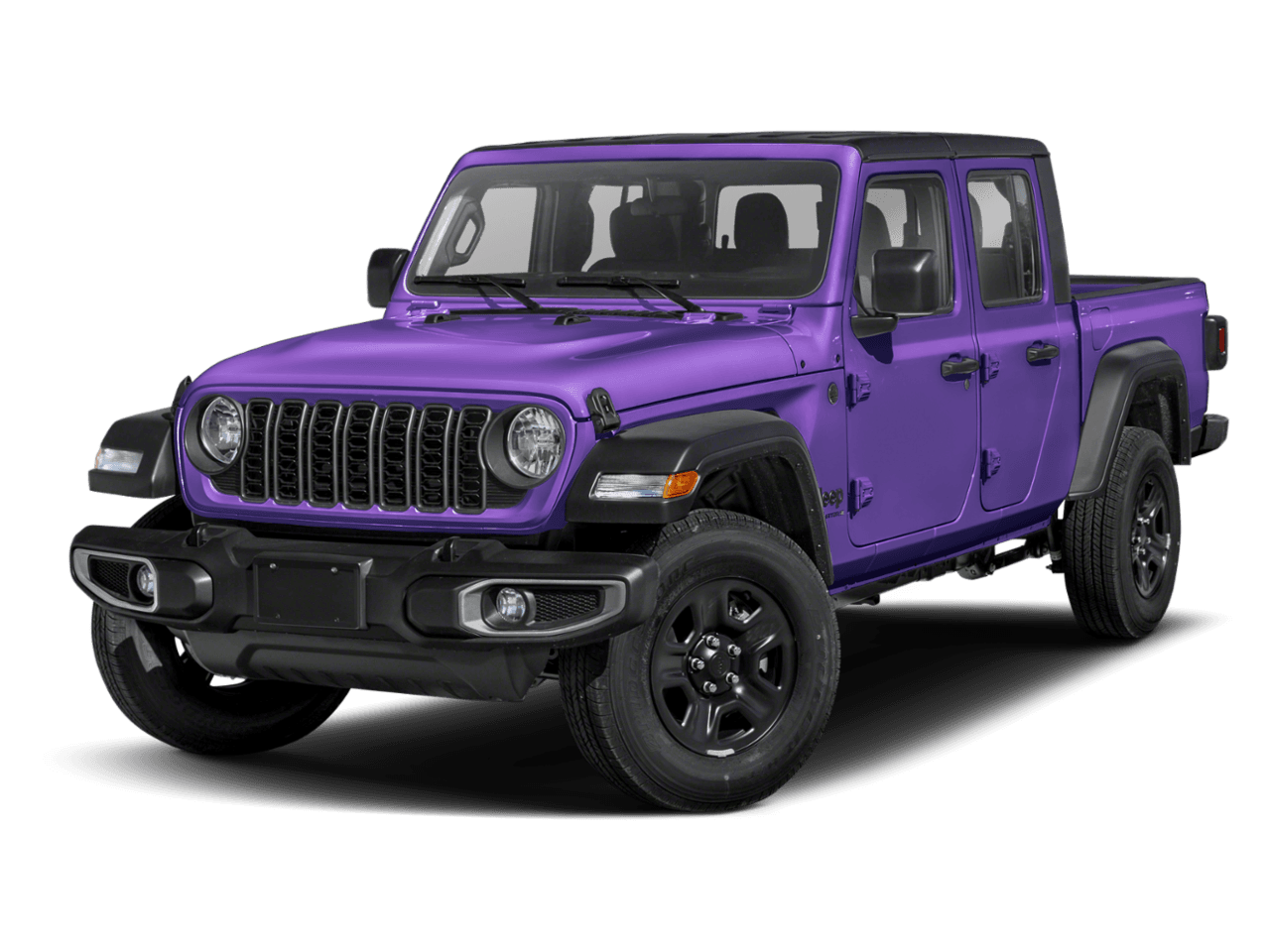 2026 Jeep Gladiator Sport S - Front 3/4, facing to the left