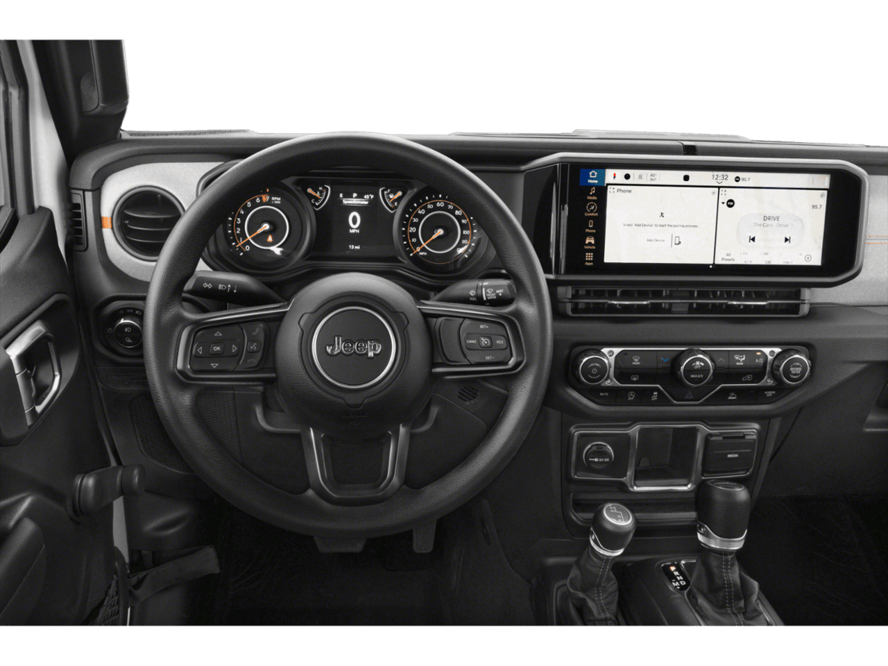 2026 Jeep Gladiator Willys - Interior Drivers Dash