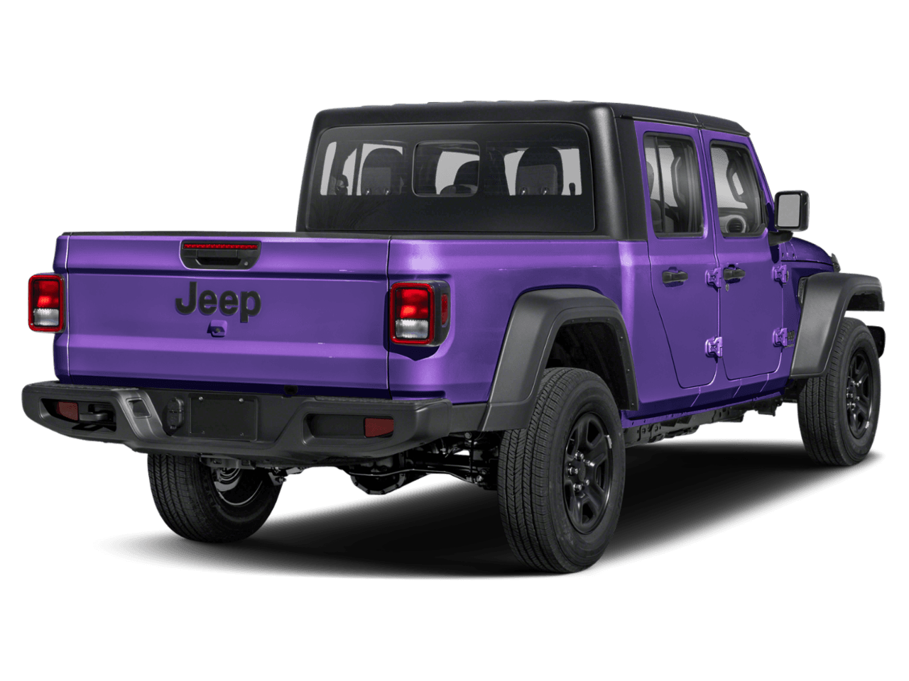 2026 Jeep Gladiator Willys - Rear 3/4, facing to the right