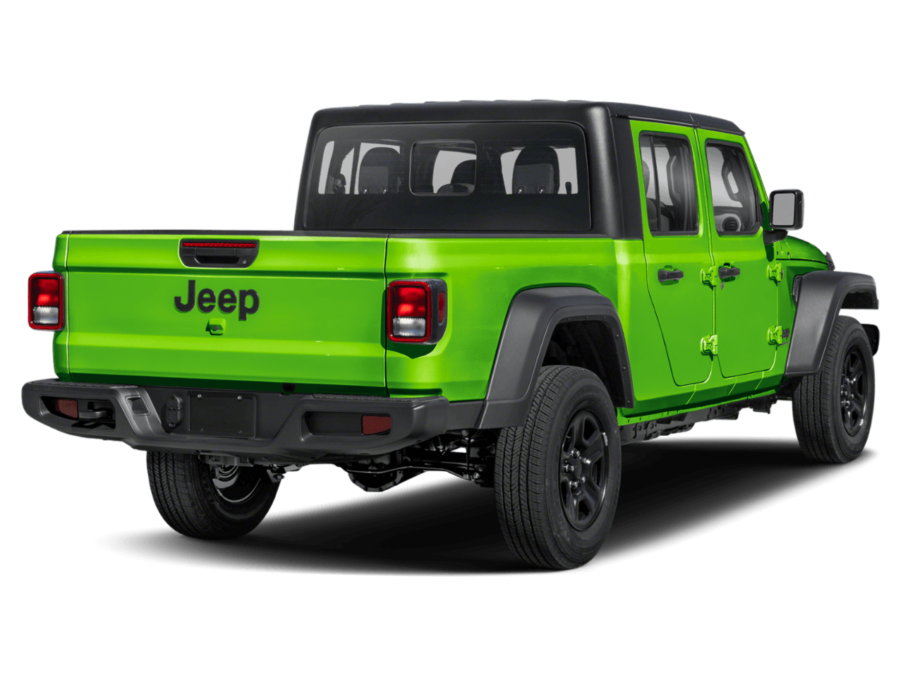 2026 Jeep Gladiator Willys - Rear 3/4, facing to the right