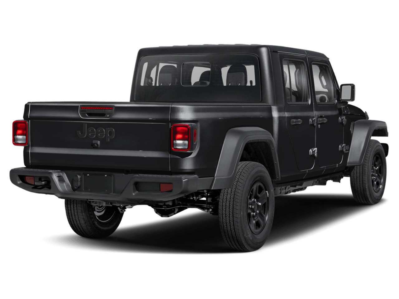 2026 Jeep Gladiator Texas Trail - Rear 3/4, facing to the right