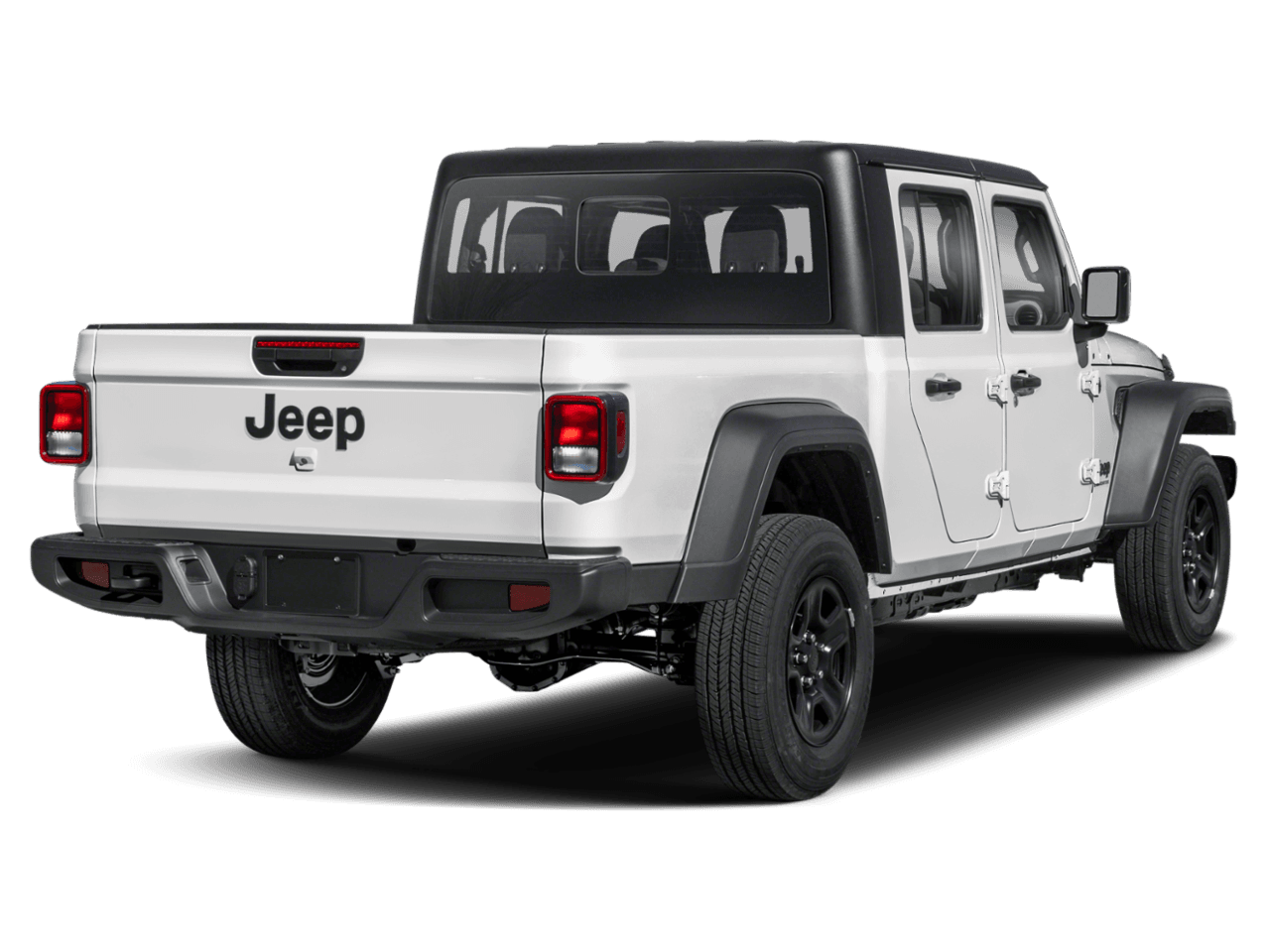 2026 Jeep Gladiator Texas Trail - Rear 3/4, facing to the right