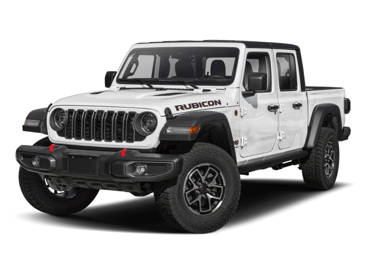 2026 Jeep Gladiator Rubicon - Front 3/4, facing to the left