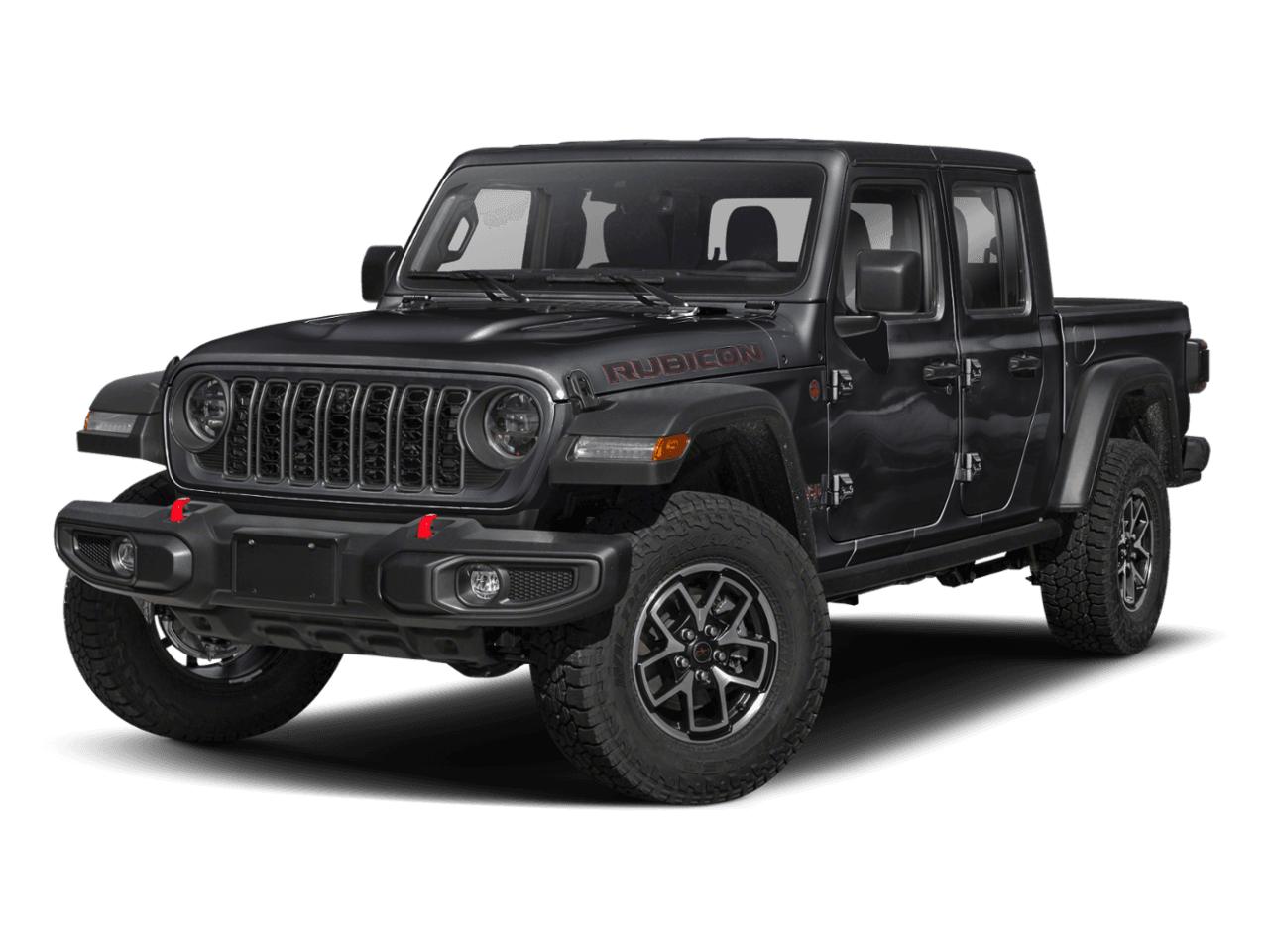 2026 Jeep Gladiator Rubicon - Front 3/4, facing to the left