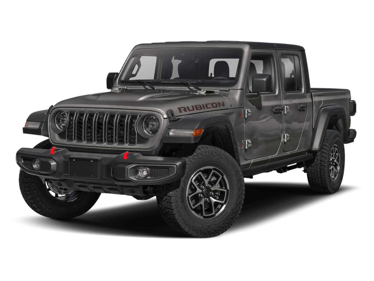 2026 Jeep Gladiator Rubicon - Front 3/4, facing to the left