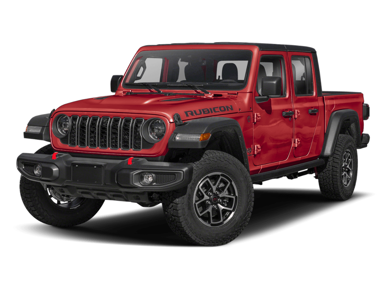 2026 Jeep Gladiator Rubicon - Front 3/4, facing to the left