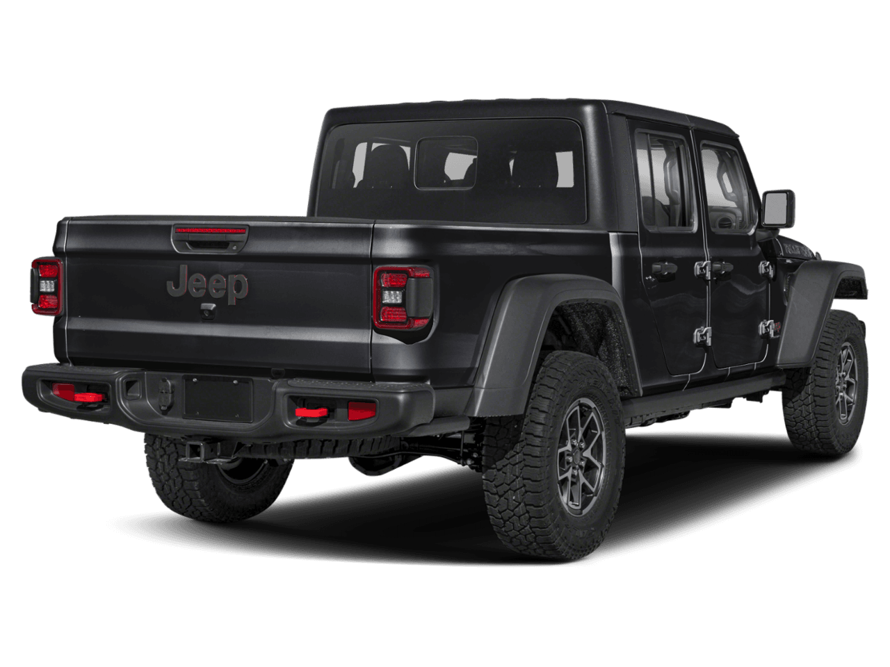 2026 Jeep Gladiator Rubicon - Rear 3/4, facing to the right