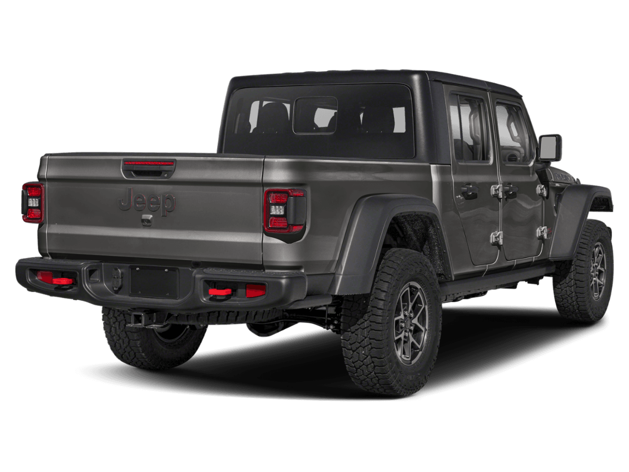 2026 Jeep Gladiator Rubicon - Rear 3/4, facing to the right