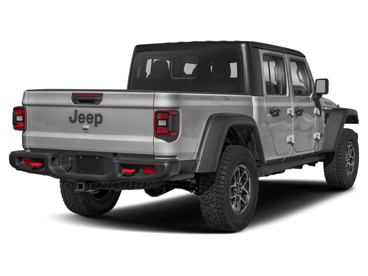 2026 Jeep Gladiator Rubicon - Rear 3/4, facing to the right