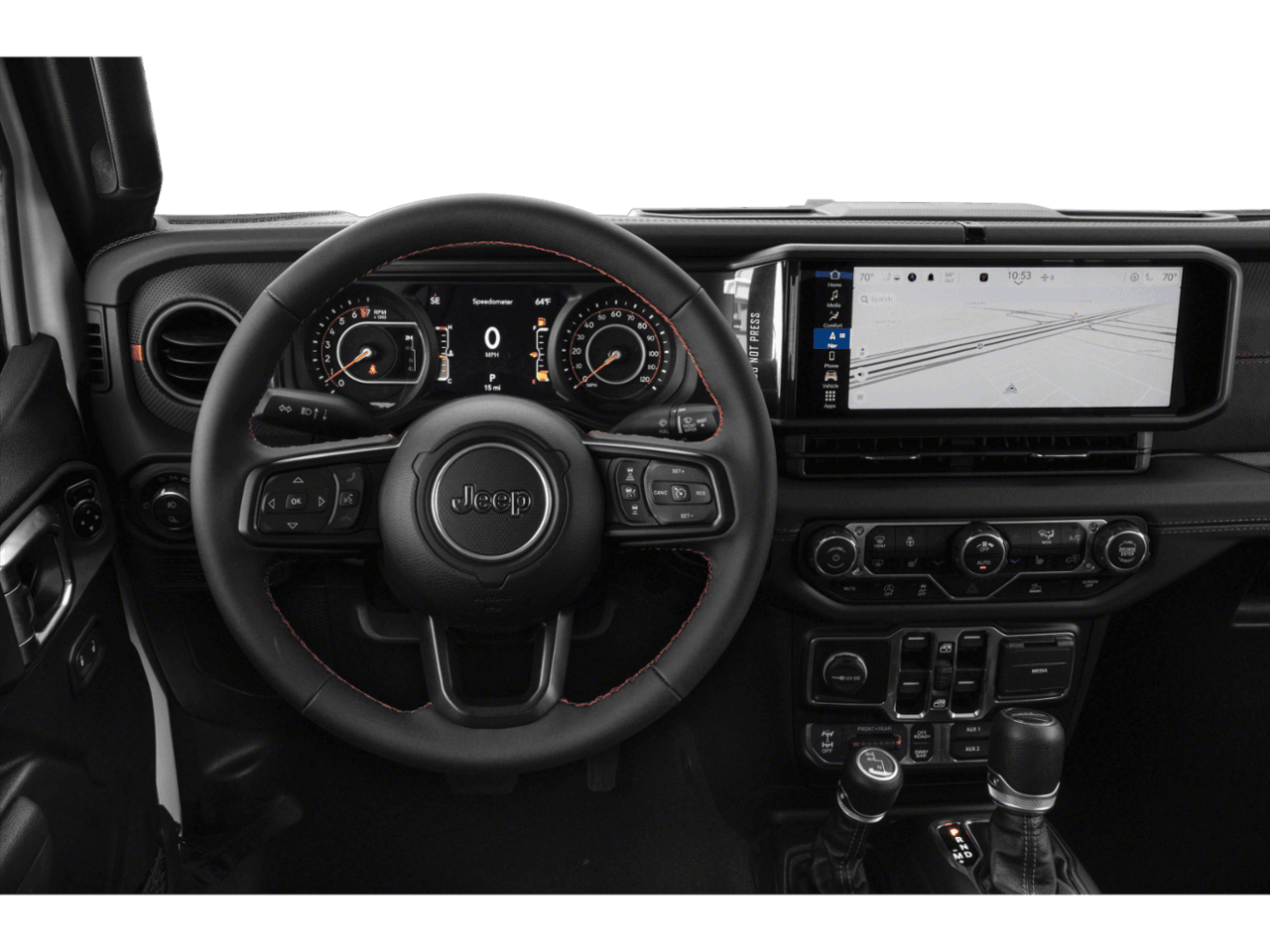 2026 Jeep Gladiator Rubicon X - Interior Drivers Dash