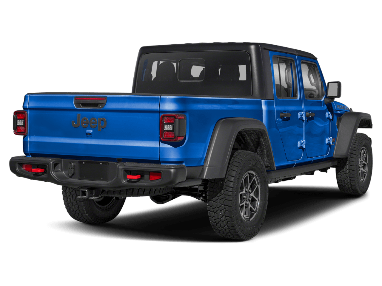 2026 Jeep Gladiator Rubicon X - Rear 3/4, facing to the right