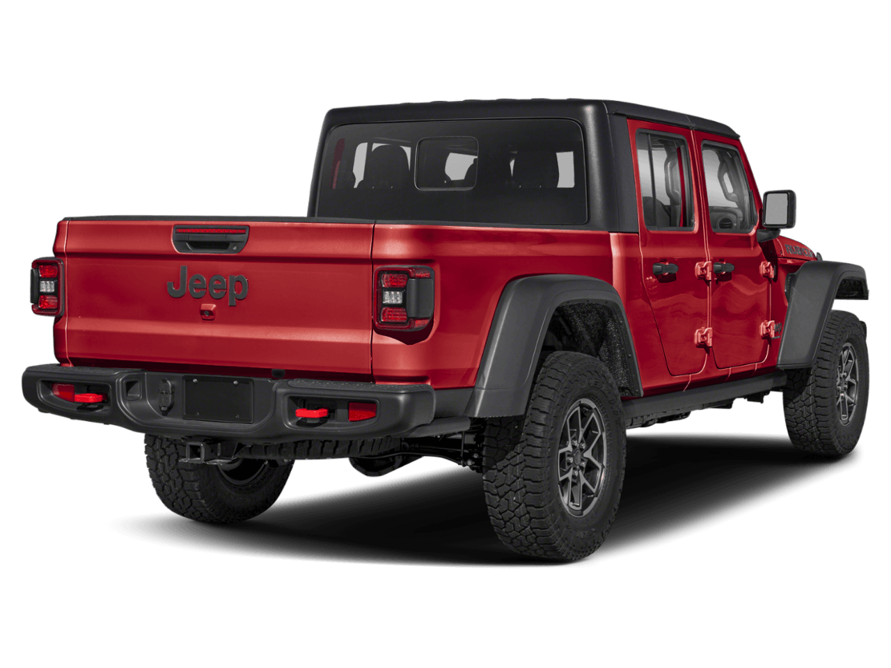 2026 Jeep Gladiator Rubicon X - Rear 3/4, facing to the right