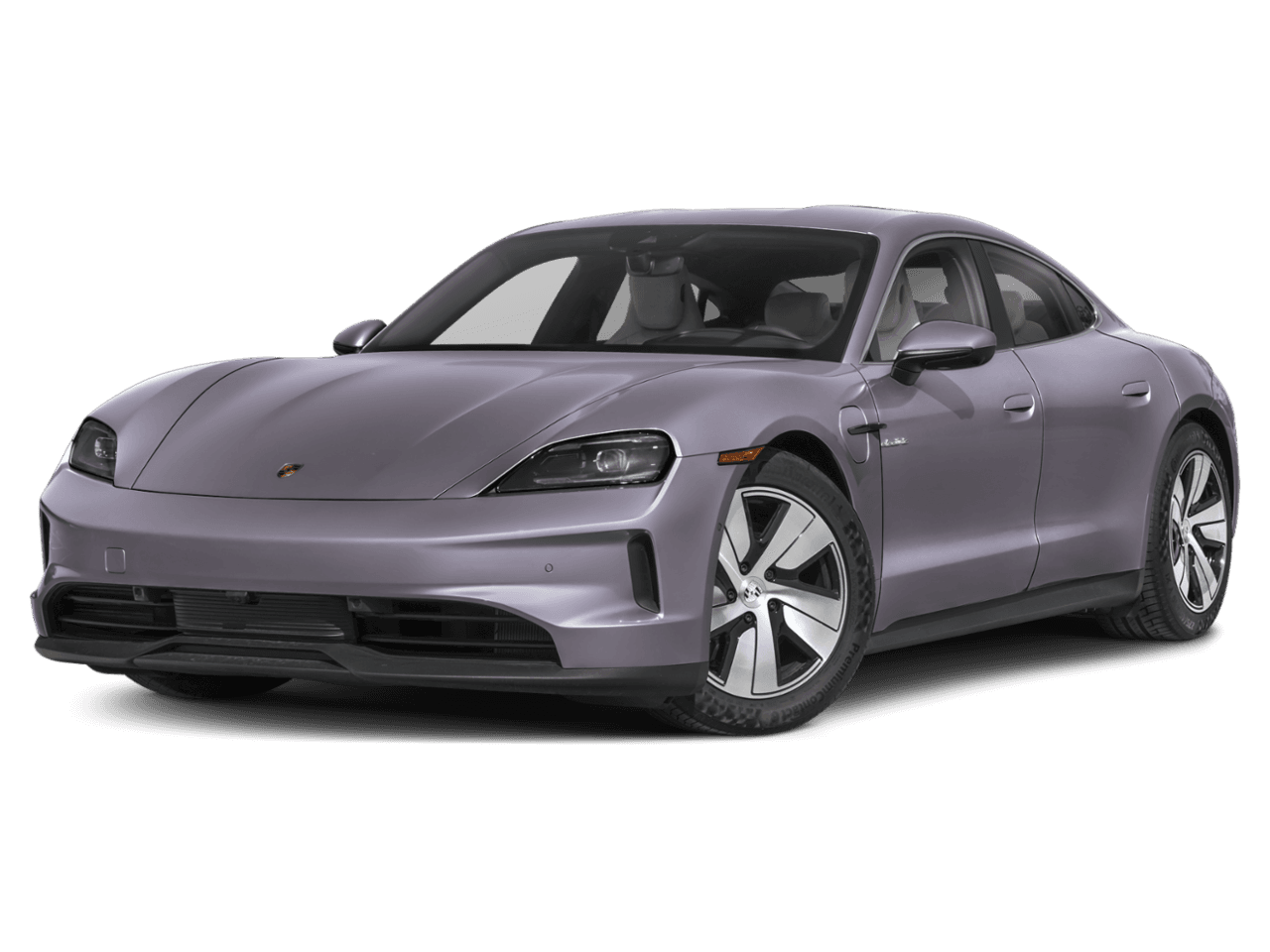 2026 Porsche Taycan 4S - Front 3/4, facing to the left