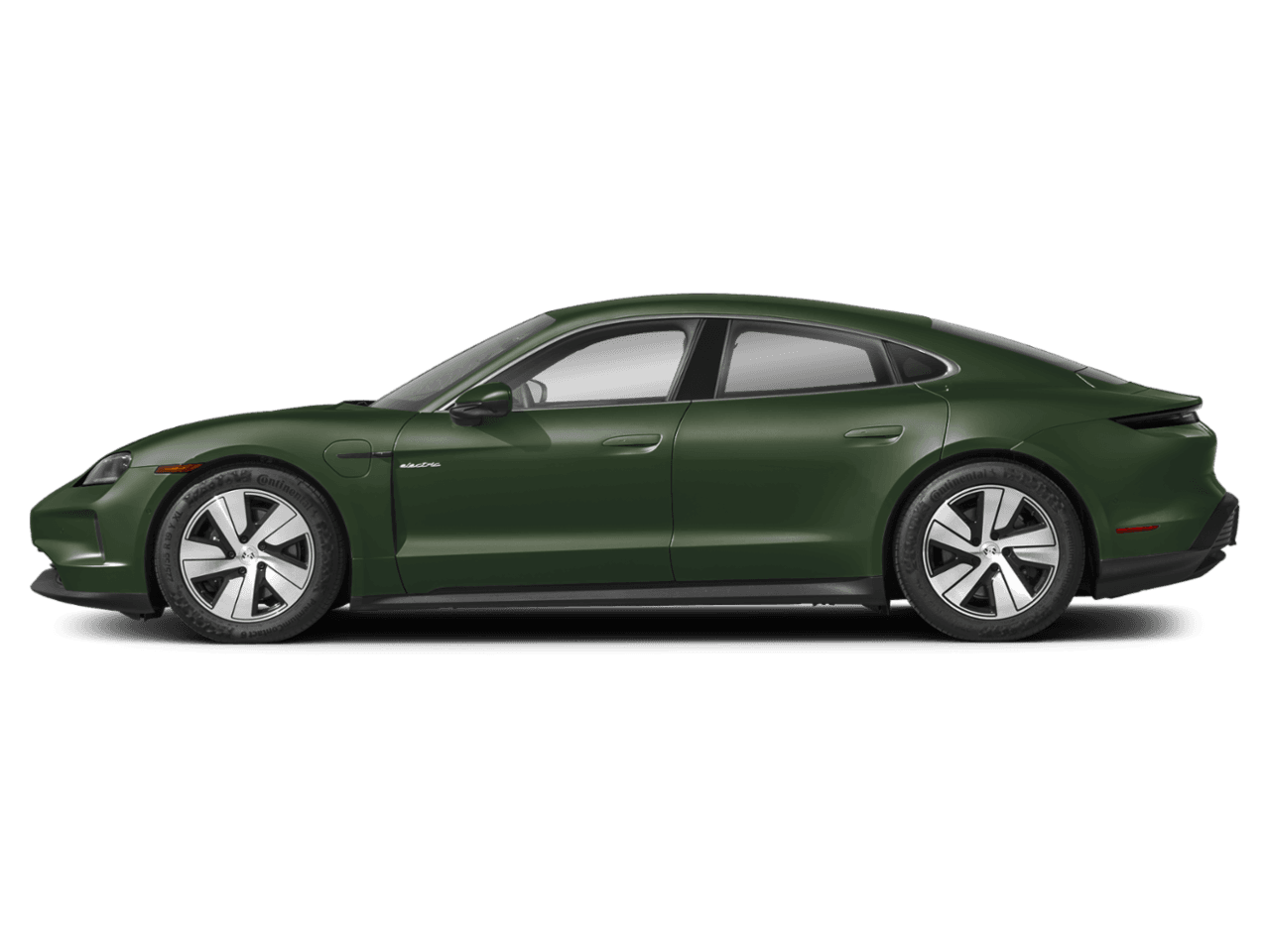 2026 Porsche Taycan 4S - Profile, facing to the left