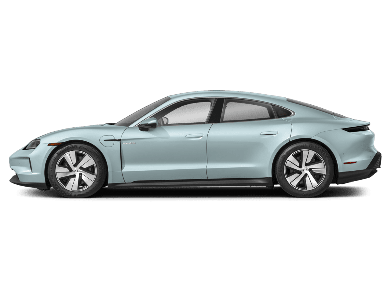 2026 Porsche Taycan 4S - Profile, facing to the left