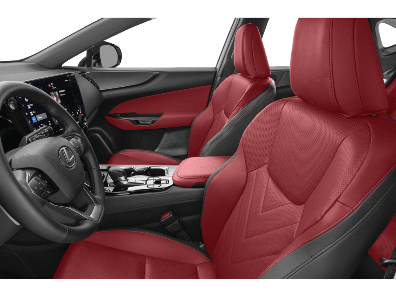 2026 Lexus NX NX 450h+ Luxury - Interior Driver's Side with Door Open, Front Seat Feature