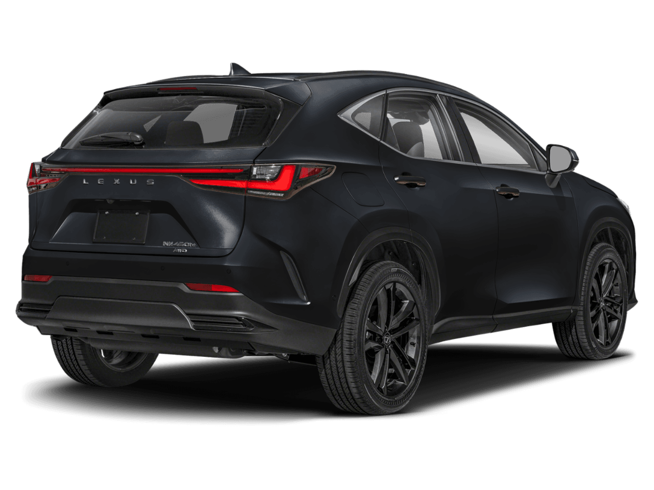 2026 Lexus NX NX 450h+ Luxury - Rear 3/4, facing to the right