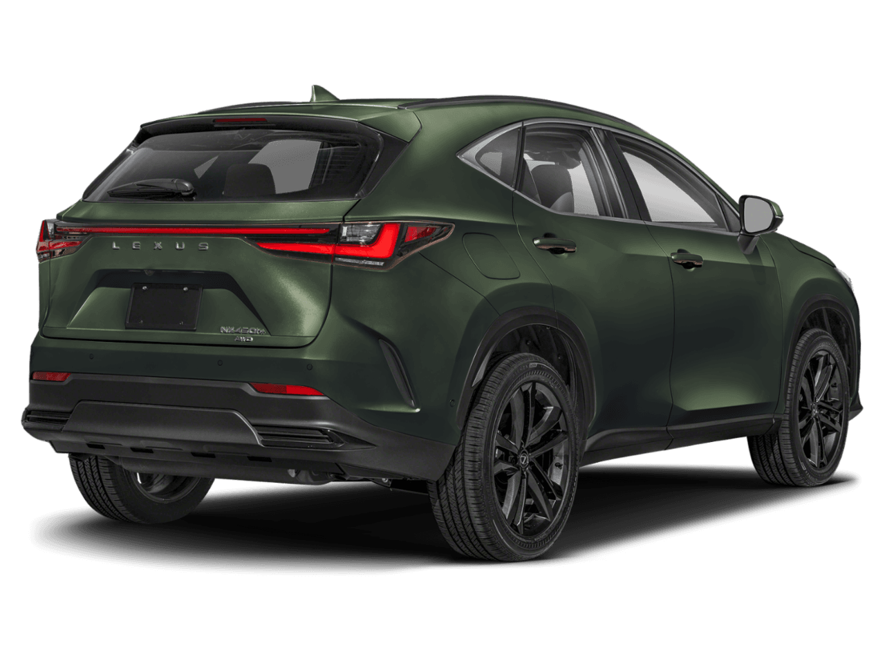 2026 Lexus NX NX 450h+ Luxury - Rear 3/4, facing to the right