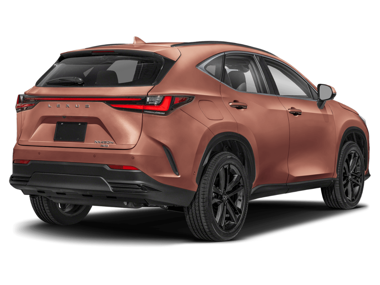 2026 Lexus NX NX 450h+ Luxury - Rear 3/4, facing to the right