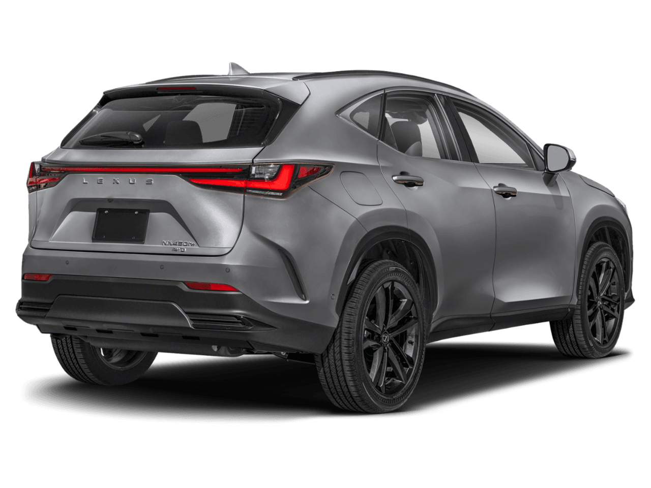 2026 Lexus NX NX 450h+ Luxury - Rear 3/4, facing to the right