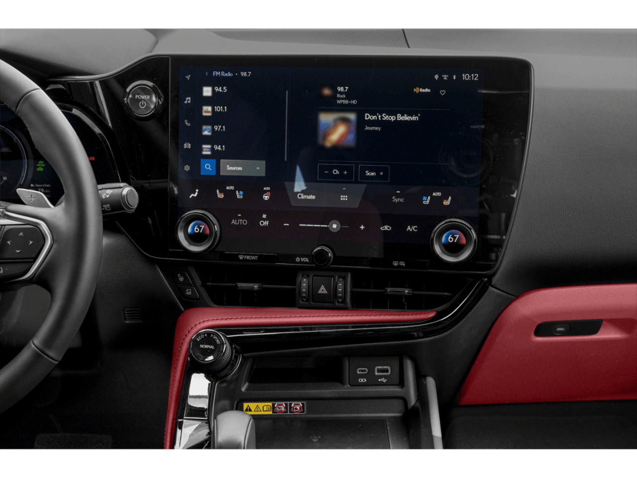 2026 Lexus NX NX 450h+ F SPORT Handling - Interior Stereo System