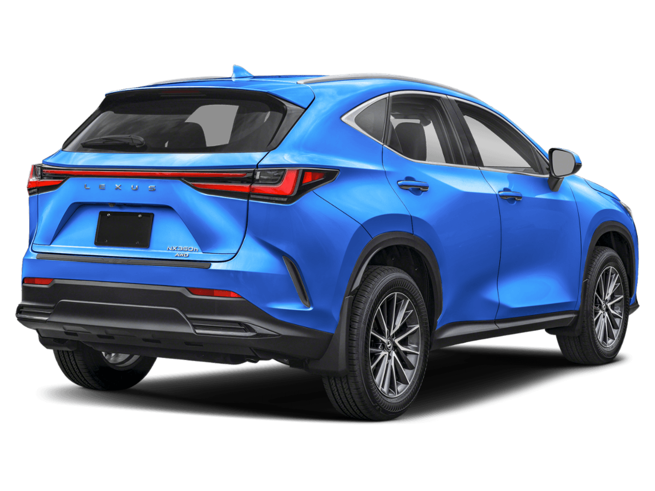 2026 Lexus NX NX 350h - Rear 3/4, facing to the right