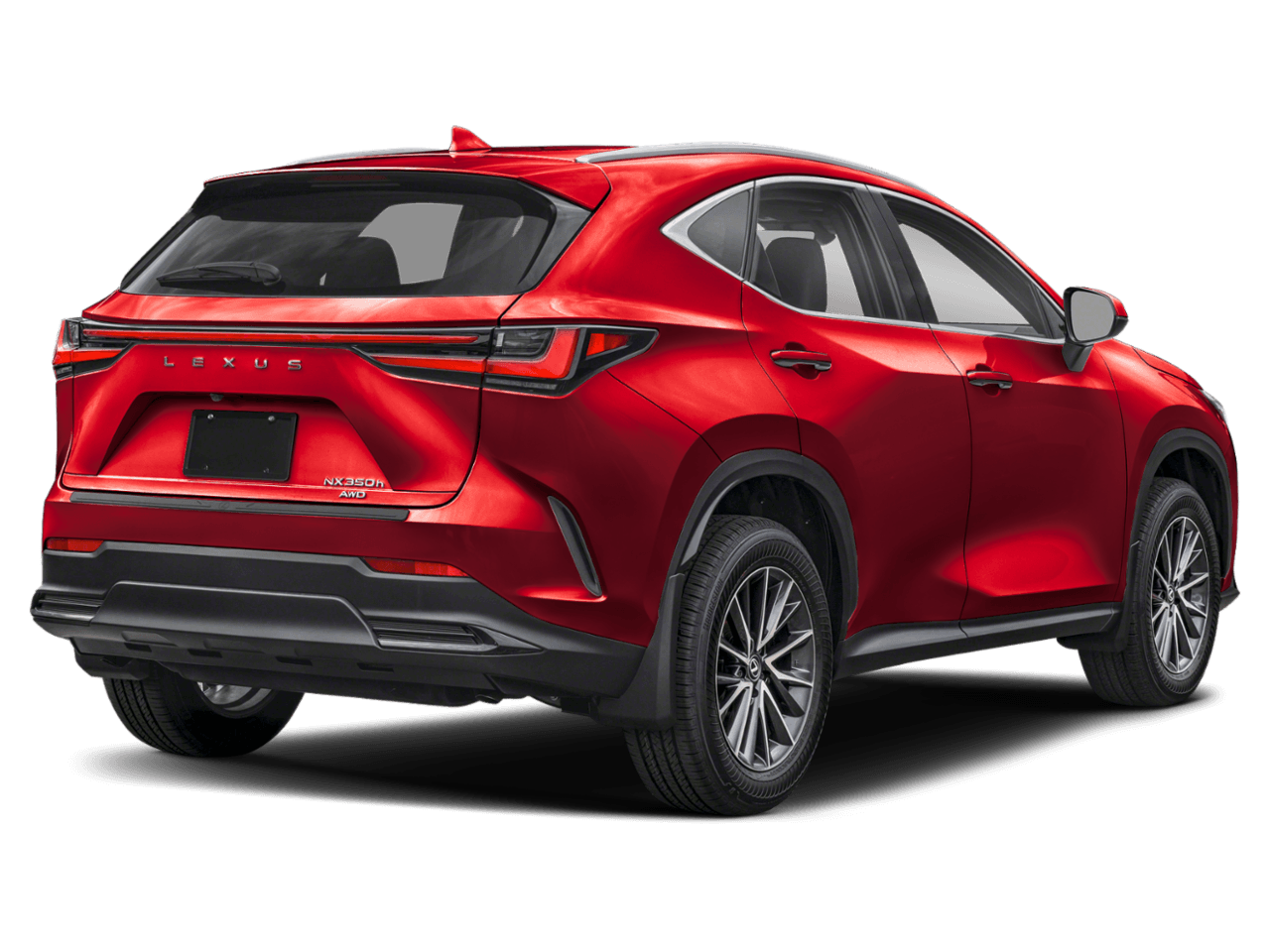 2026 Lexus NX NX 350h - Rear 3/4, facing to the right