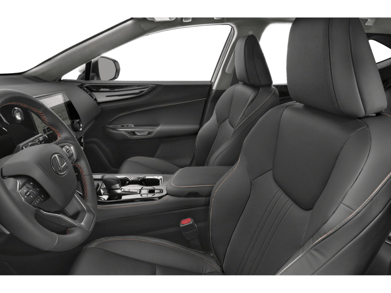 2026 Lexus NX NX 350h - Interior Driver's Side with Door Open, Front Seat Feature