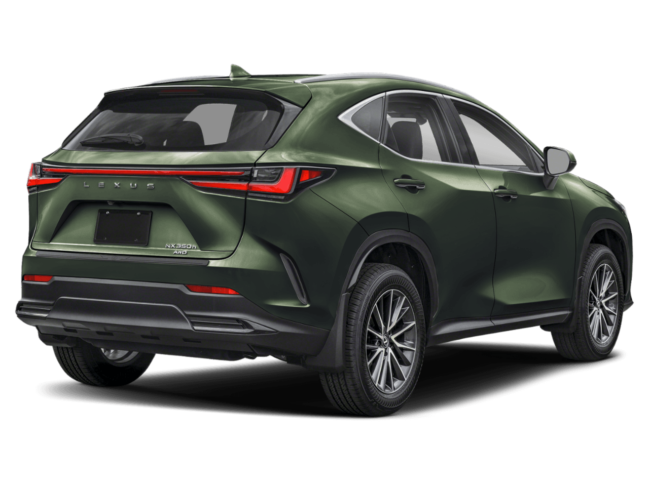 2026 Lexus NX NX 350h - Rear 3/4, facing to the right