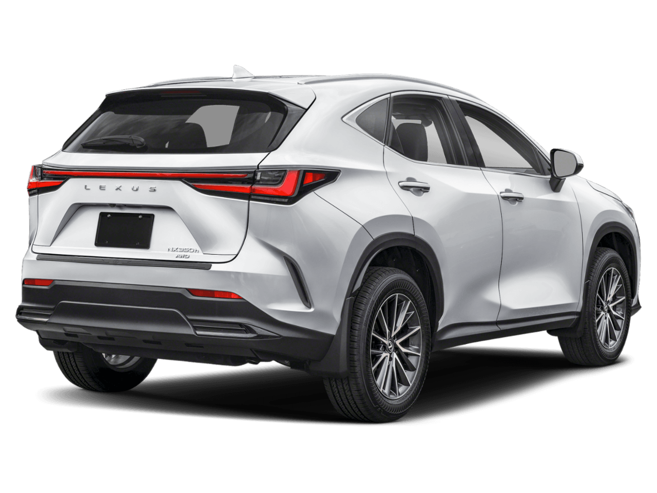 2026 Lexus NX NX 350h - Rear 3/4, facing to the right