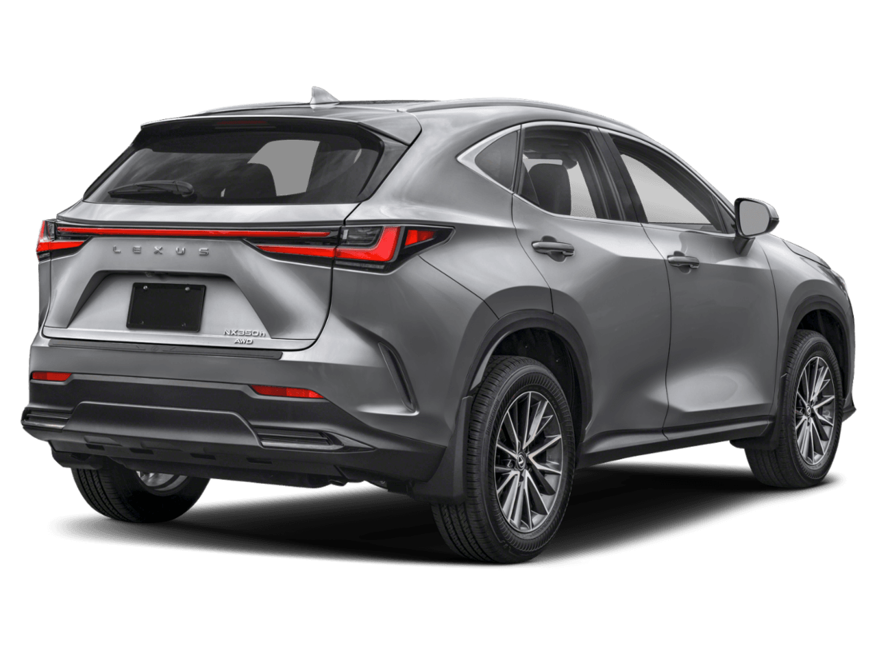 2026 Lexus NX NX 350h Premium - Rear 3/4, facing to the right