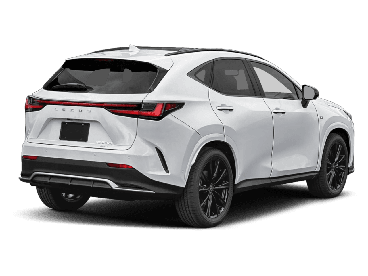 2026 Lexus NX NX 350h F SPORT Handling - Rear 3/4, facing to the right